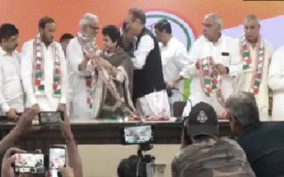 हरियाणा में कांग्रेस को मिली मजबूती, INLD के 4 नेता और एक निर्दलीय विधायक हुए शामिल