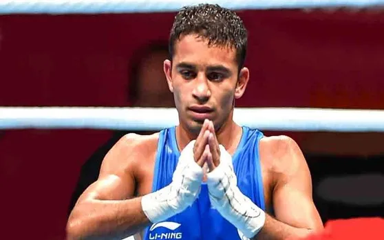 विश्व मुक्केबाजी चैंपियनशिप के फाइनल में पहुंचने वाले पहले भारतीय बने अमित