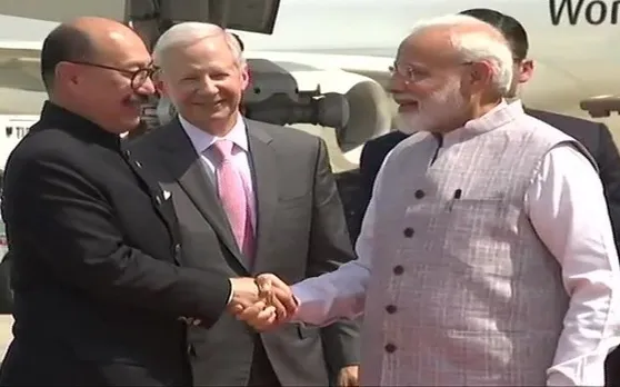 अमेरिका के ह्यूस्टन पहुंचे पीएम मोदी (PM MODI), आज NRG स्टेडियम में गूंजेगा नमो-नमो