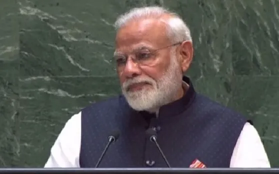 UNGA के सत्र में पीएम नरेंद्र मोदी ने शांति और विकास के मूलमंत्र को वैश्विक बनाने का किया आह्वान