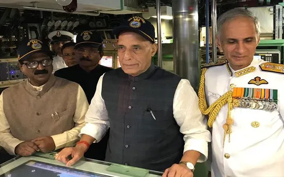 इंडियन नेवी में शामिल हुआ INS खंडेरी, राजनाथ सिंह ने कहा- पाकिस्तान को लगेगा बड़ा झटका