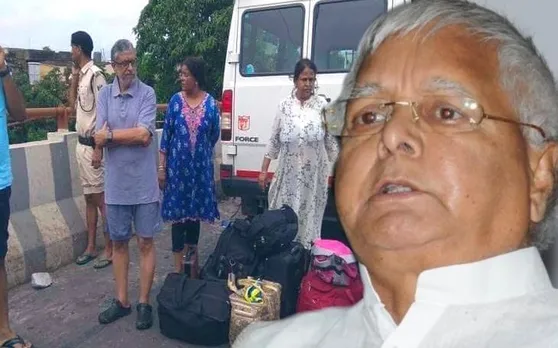 सुशील मोदी पर लालू का तंज, '15 साल बाद विकास सड़क पर है'