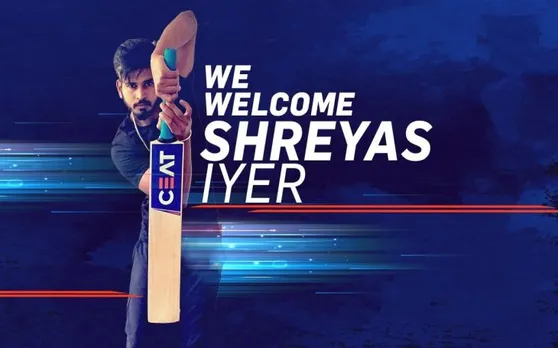 श्रेयस अय्यर ने CEAT के साथ किया करार, क्रिकेट के सभी फॉर्मेट्स में करेंगे कंपनी का प्रचार