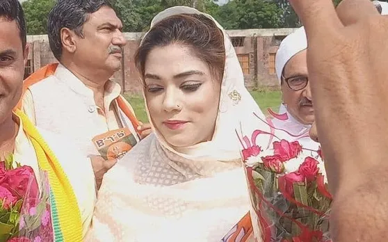 एक करोड़ रुपये का पैकेज ठुकराकर चुनाव मैदान में उतरीं नौक्षम चौधरी बनीं बीजेपी की पोस्‍टर गर्ल