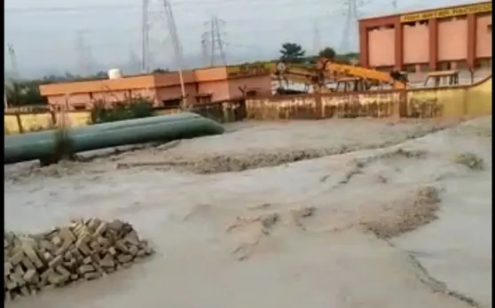सिंगरौली में राखड़ बांध की दीवार बारिश के बाद ढही, 5 गांवों में भरा पानी