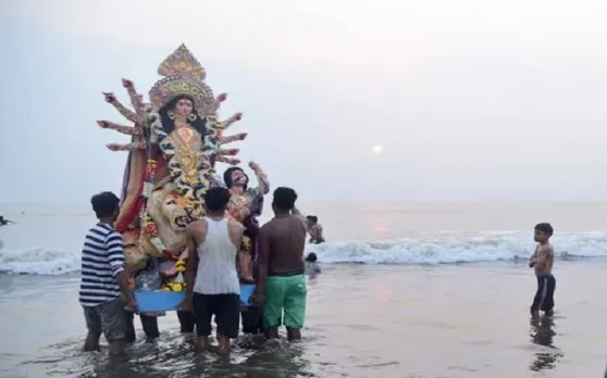 दुर्गा प्रतिमा विसर्जन करने गए थे 4 युवक पर घर आई 3 की लाश