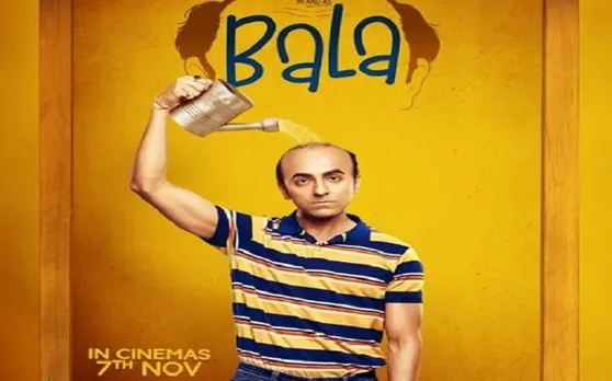 आयुष्मान खुराना ने शेयर किया फिल्म 'बाला' का पोस्टर