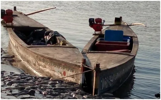 Breaking : हरामीनाला से 5 पाकिस्‍तानी बोट बरामद, BSF ने शुरू की जांच