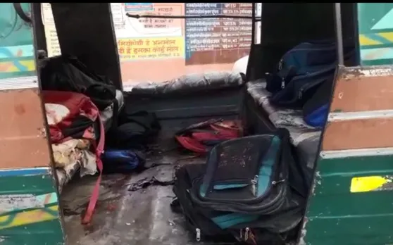 सहारनपुर में स्कूली बच्चों से भरे टेंपो को बस ने मारी टक्कर, एक छात्र की मौत