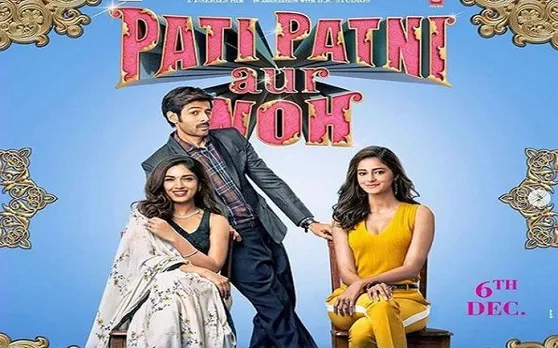 एक साथ नजर आए Pati Patni Aur Woh, कार्तिक आर्यन ने शेयर किया पोस्टर