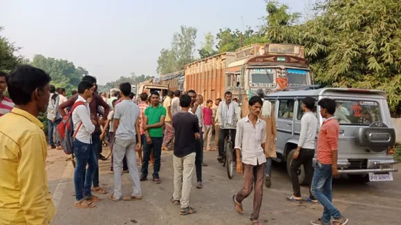 उत्तर प्रदेश के बांदा में सड़क दुर्घटना में 12 गायों की मौत
