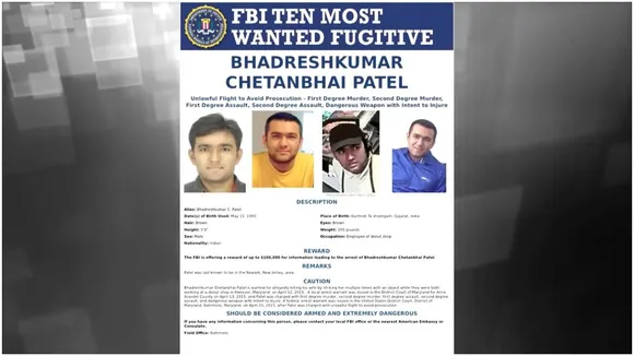 एफबीआई (FBI) के 10 मोस्ट वांटेड (Most Wanted) की लिस्ट में भारत का भगोड़ा (Fugitive) शामिल