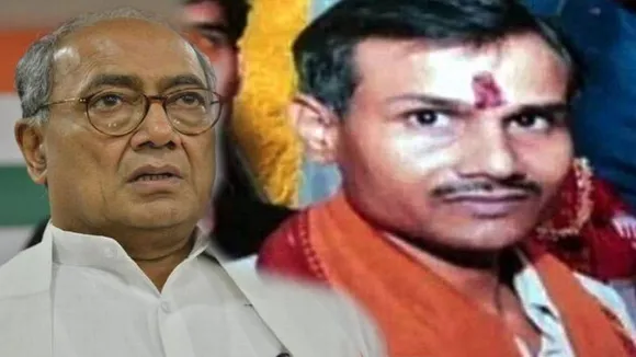 दिग्विजय का CM योगी से सवाल, 'क्या एक ब्राह्मण की हत्या पर आप चुप रहेंगे'