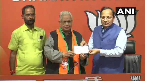 उत्‍तर प्रदेश के पूर्व कार्यवाहक मुख्यमंत्री ने थामा बीजेपी का दामन, कांग्रेस में घुट रहा था 'दम'