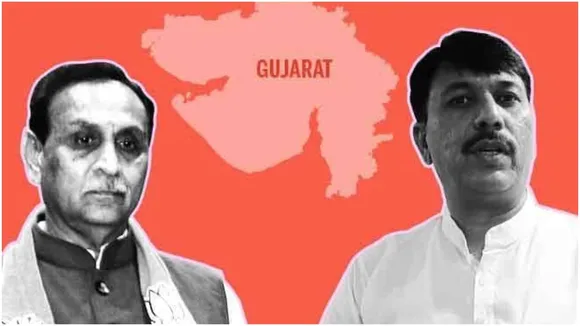 गुजरात की छह में से तीन सीटों पर कांग्रेस आगे