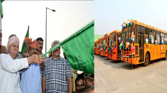अरविंद केजरीवाल ने दिल्ली वासियों को दिया दिवाली का तोहफा, 104 नई बसों को दिखाई हरी झंडी