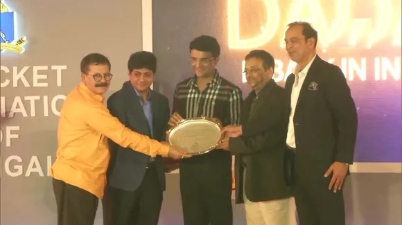 बंगाल क्रिकेट एसोसिएशन ने सौरव गांगुली को किया सम्मानित, 23 अक्टूबर को बने थे BCCI चीफ