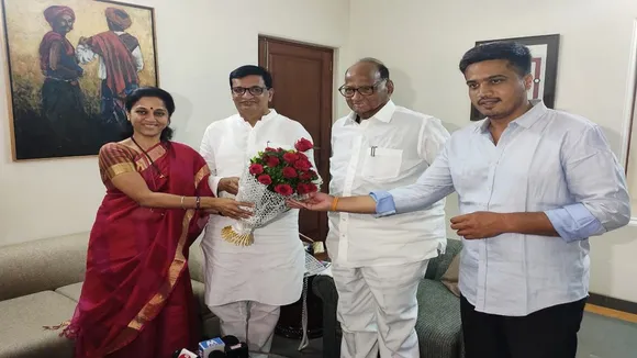 महाराष्ट्र कांग्रेस प्रदेश अध्यक्ष ने NCP चीफ शरद पवार से की मुलाकात, सरकार बनाने के मसले पर हुई बात