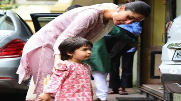 छोटे नवाब तैमूर को फोटोग्राफर्स पर आया गुस्सा, देखें ये VIRAL VIDEO