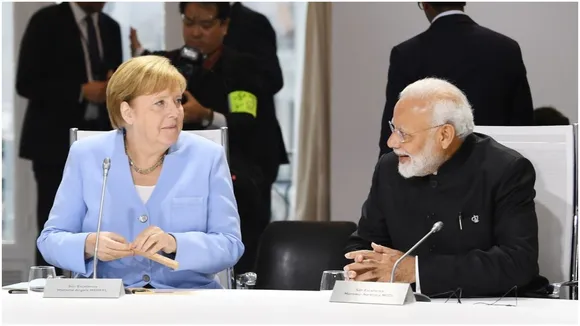 पीएम नरेंद्र मोदी (PM Narendra Modi), मर्केल कर सकते हैं कश्मीर (Kashmir) और यूरोपीय संघ के दौरे पर बातचीत