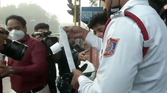 दिल्ली में ऑड-ईवन का रूल तोड़ने वाले 192 लोगों का हुआ चालान