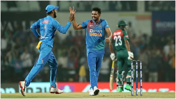 दीपक चाहर भारत के लिए T20 में हैट्रिक लेने वाले पहले गेंदबाज बने