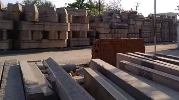राम मंदिर कार्यशाला में पत्थर तराशने के काम में आई तेजी