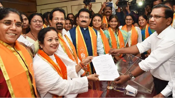 BMC का मेयर चुनाव: शिवसेना की ओर से किशोरी पेडनेकर ने भरा नामांकन, किए ये वादे