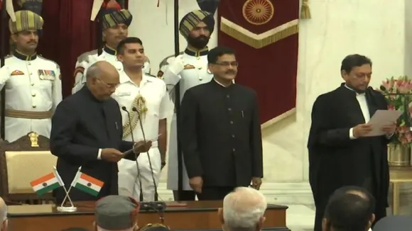 न्यायमूर्ति शरद अरविंद बोबडे ने CJI पद की शपथ ली, देश के 47वें मुख्य न्यायाधीश बने