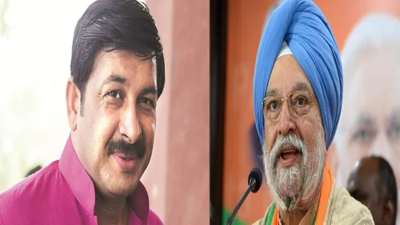 मनोज तिवारी को दिल्ली का सीएम बनाकर ही लेंगे दम कहने के बाद पलट गए हरदीप सिंह पुरी