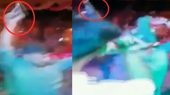 Video:डीजे पर झूमते-झूमते लड़कों ने लहराई बंदूक और ठांय-ठांय की आवाज से मच गई भगदड़