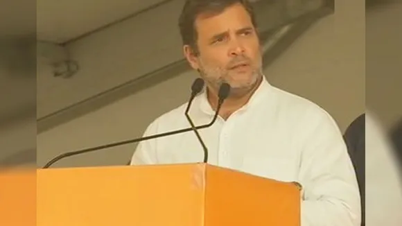 राहुल गांधी ने सिमडेगा में चुनावी रैली को किया संबोधित, अडानी-अंबानी का नाम लेकर मोदी सरकार किया वार