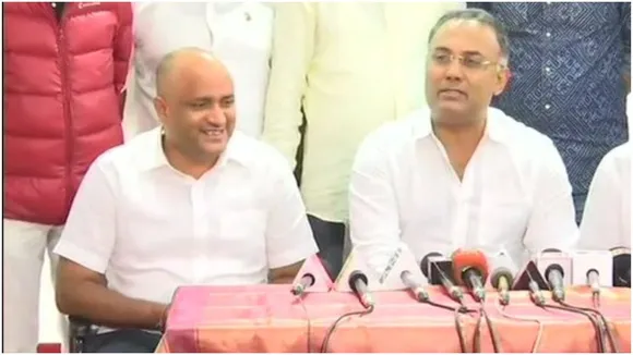 बीजेपी में शामिल हुए कॉरपोरेटर आर. वसंत कुमार की कांग्रेस में नाटकीय ढंग से वापसी
