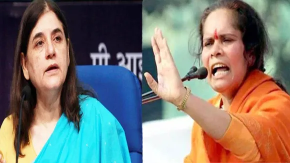 मेनका गांधी के हैदराबाद एनकाउंटर वाले बयान पर साध्वी प्राची ने किया हमला, कह दी ये बड़ी बात
