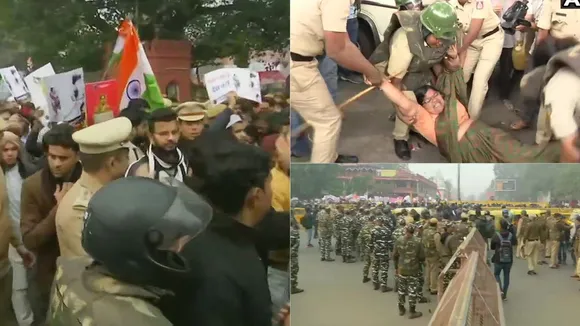 CAA-NRC : शहर-शहर विरोध की लहर, कड़ाके की ठंड में राजनीति का तापमान हाई लेवल पर