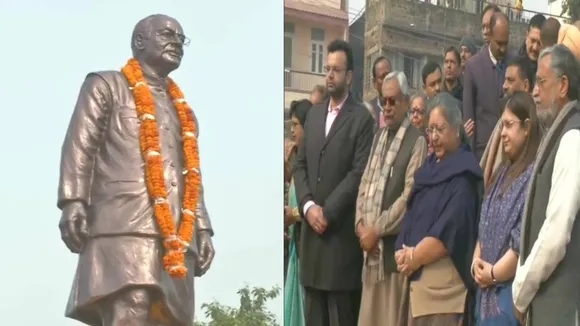 दिवंगत नेता अरुण जेटली को नीतीश कुमार ने किया याद, पटना में किया प्रतिमा का अनावरण