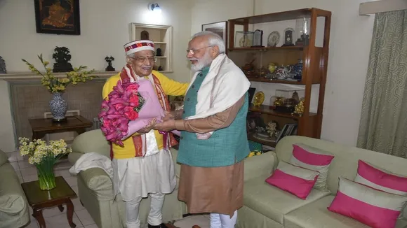 पीएम मोदी ने बीजेपी लीडर मुरली मनोहर जोशी को दी जन्मदिन की बधाई