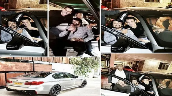 PHOTO: 'दबंग 3' के विलेन से इम्प्रेस हुए सलमान खान, गिफ्ट में दी लग्जरी कार BMW M5