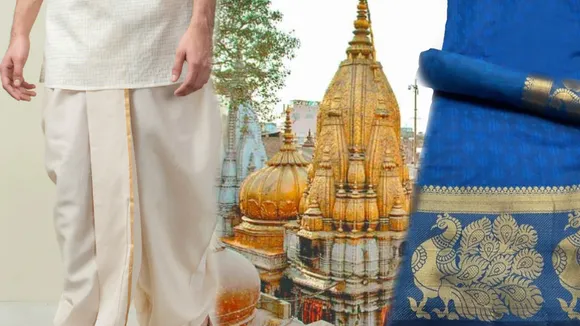 काशी विश्वनाथ मंदिर में अब महिलाओं को साड़ी और पुरुषों को धोती पहनना जरूरी