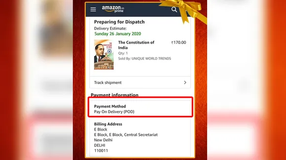 भला कोई किसी को पे ऑन डिलीवरी गिफ्ट भेजता है? कांग्रेस ने तो PM मोदी को भेजा है