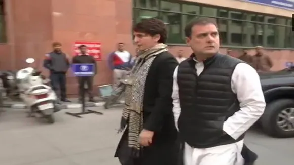 NHRC के ऑफिस पहुंचे राहुल-प्रियंका गांधी, UP पुलिस के खिलाफ दर्ज की शिकायत, जानें क्या है मामला