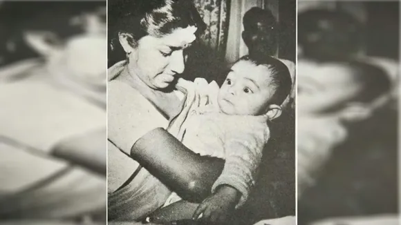 PHOTO: स्वर कोकिला की गोद में नजर आए नन्हें ऋषि कपूर, लिखा इमोशनल पोस्ट