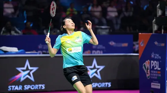 PBL 5: मिशेल ली ने पीवी सिंधु को सीधे सेटों में 15-8, 15-9 से हराया