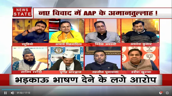 दिल्ली दंगल से पहले श्रीराम जन्मभूमि तीर्थ क्षेत्र पर दीपक चौरसिया के साथ बहस
