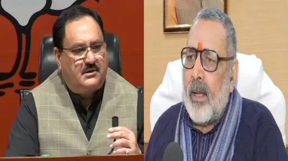 एक्शन में जेपी नड्डा, केंद्रीय मंत्री गिरिराज सिंह को विवादास्पद टिप्पणियों को लेकर भेजा नोटिस