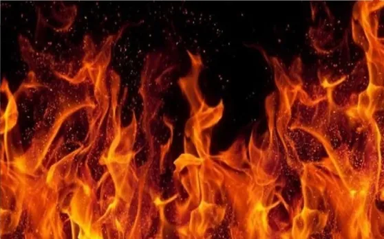 उन्नाव: लखनऊ एक्सप्रेस-वे पर ट्रक की टक्कर से वैन में लगी आग, 7 लोग जिंदा जले
