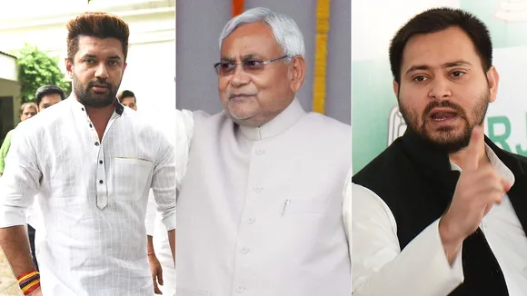 Chirag Paswan-Nitish Kumar-Tajshwi Yadav