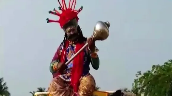 yamraj on road corona