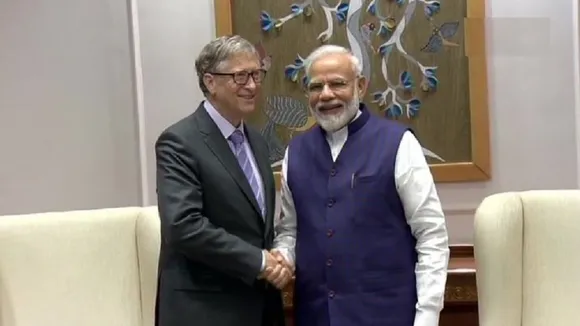 Bill Gates PM Modi