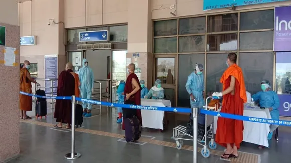 Buddhist tourists
